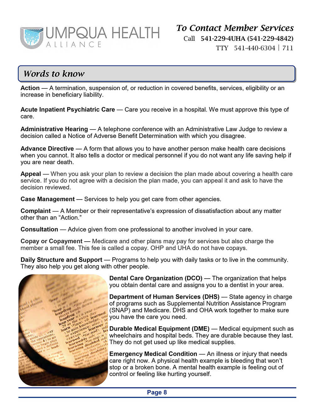Member Handbook - Page 8