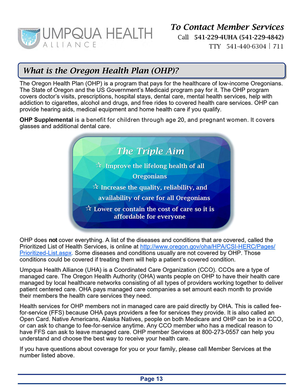 Member Handbook - Page 13