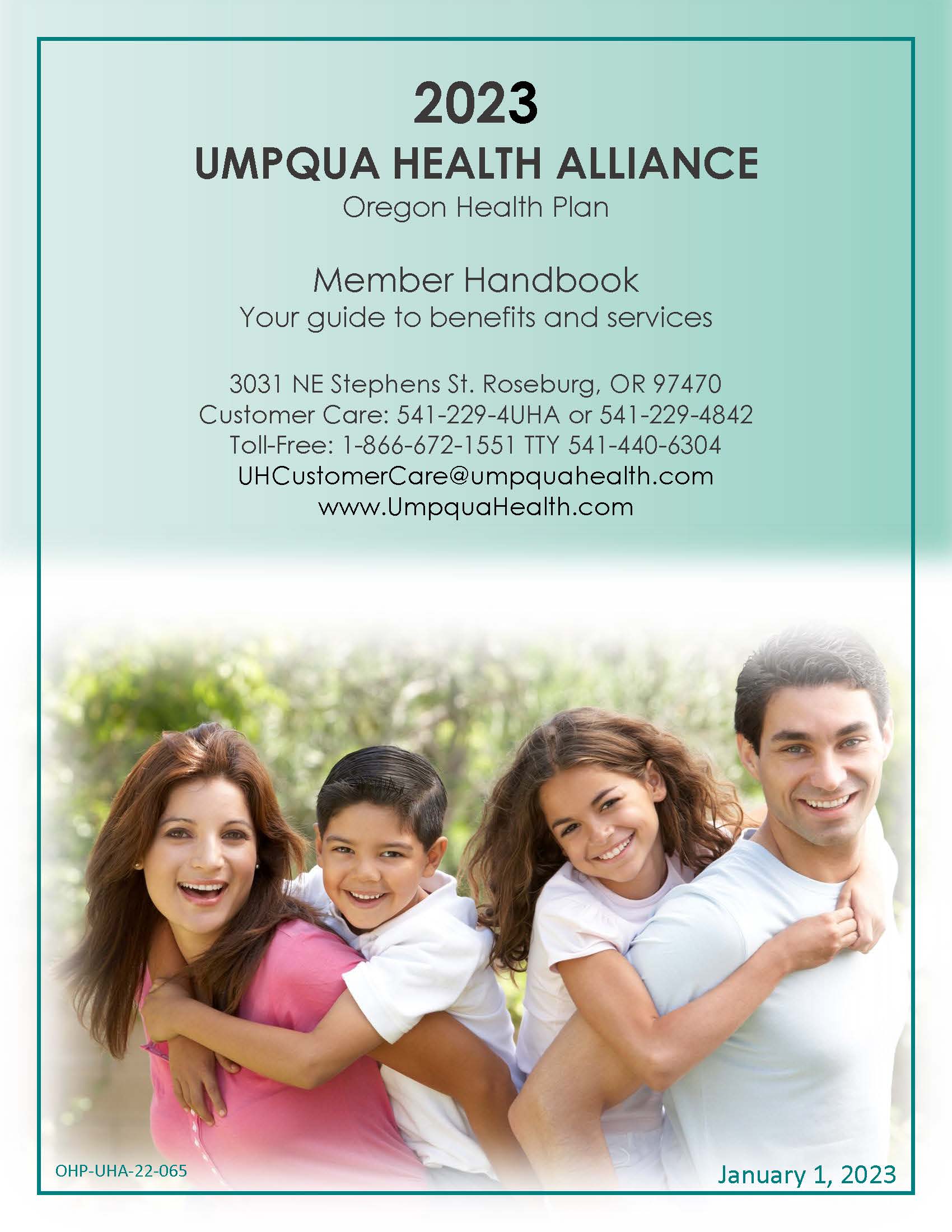 Member Handbook - Cover