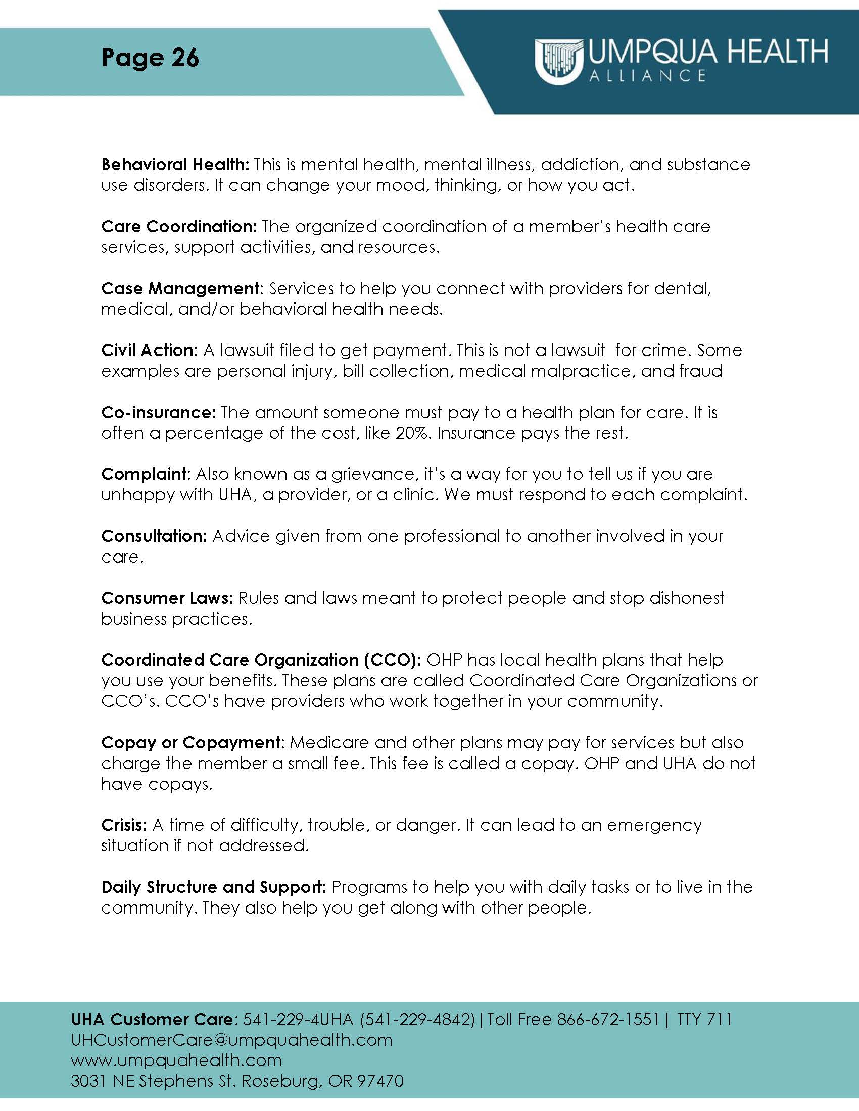 Member Handbook - Page 26
