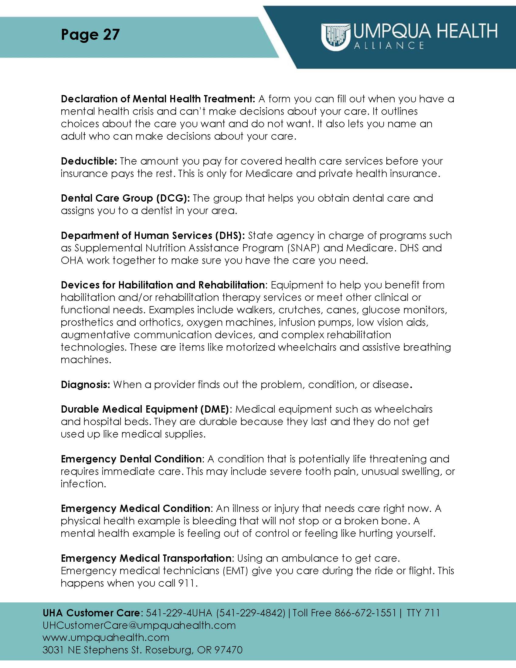 Member Handbook - Page 27