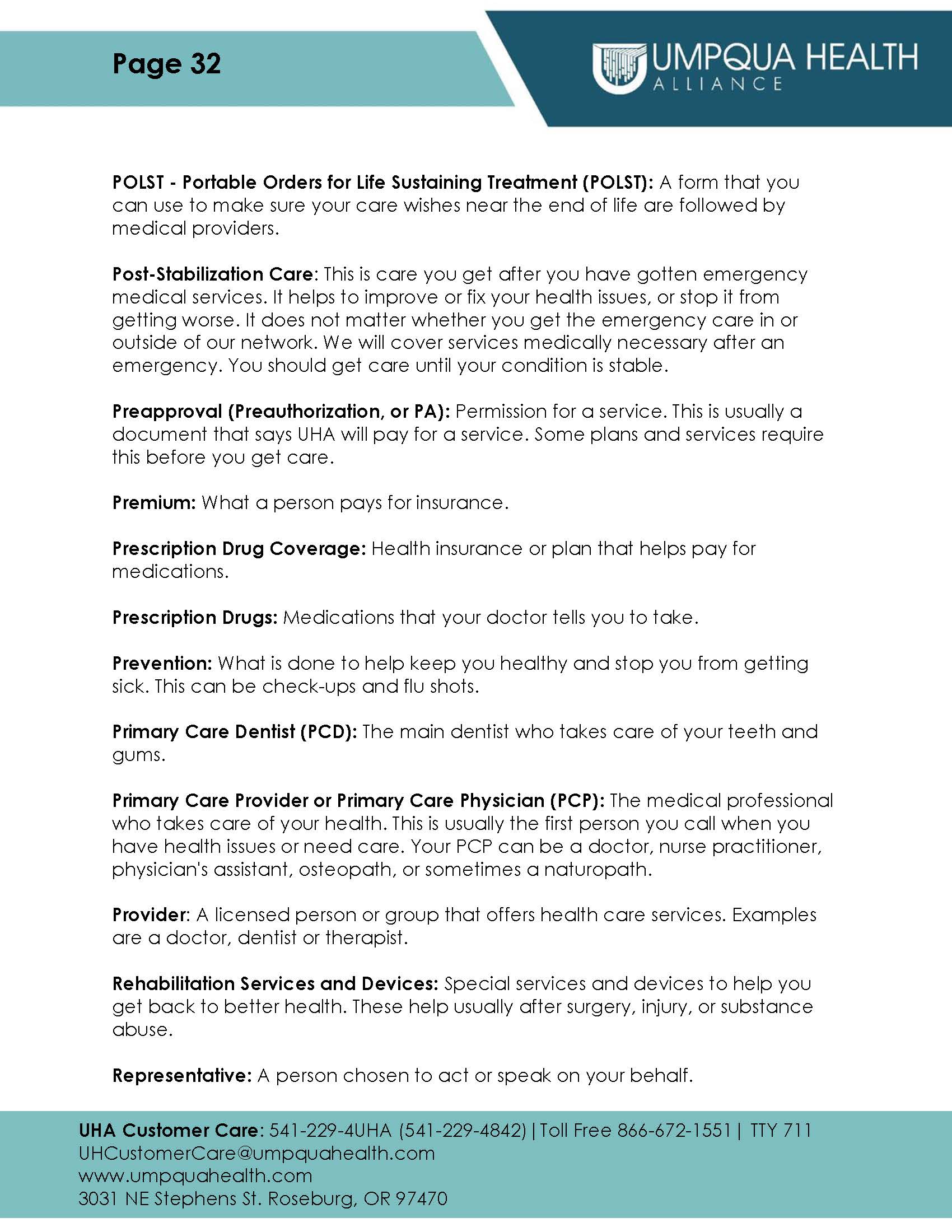 Member Handbook - Page 32