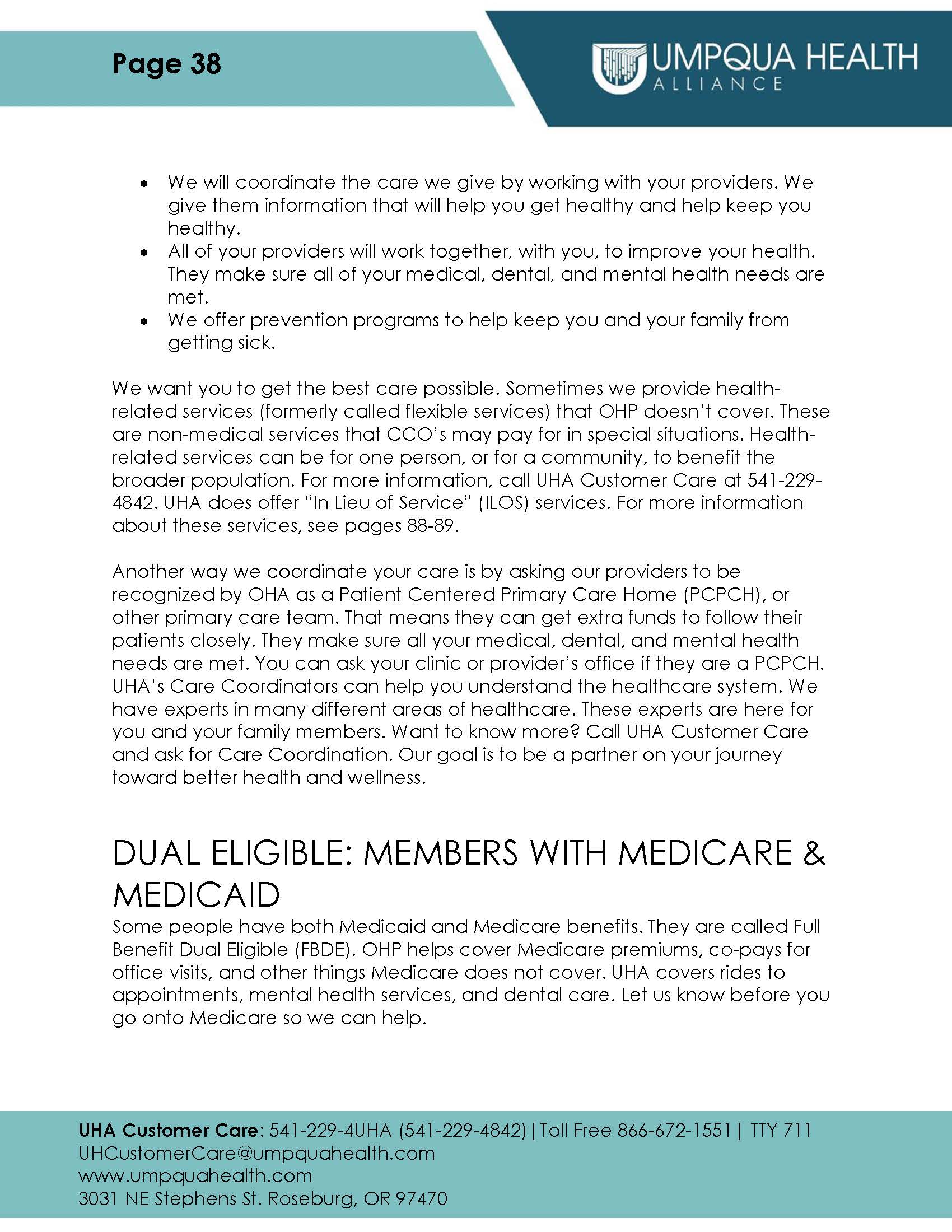 Member Handbook - Page 38