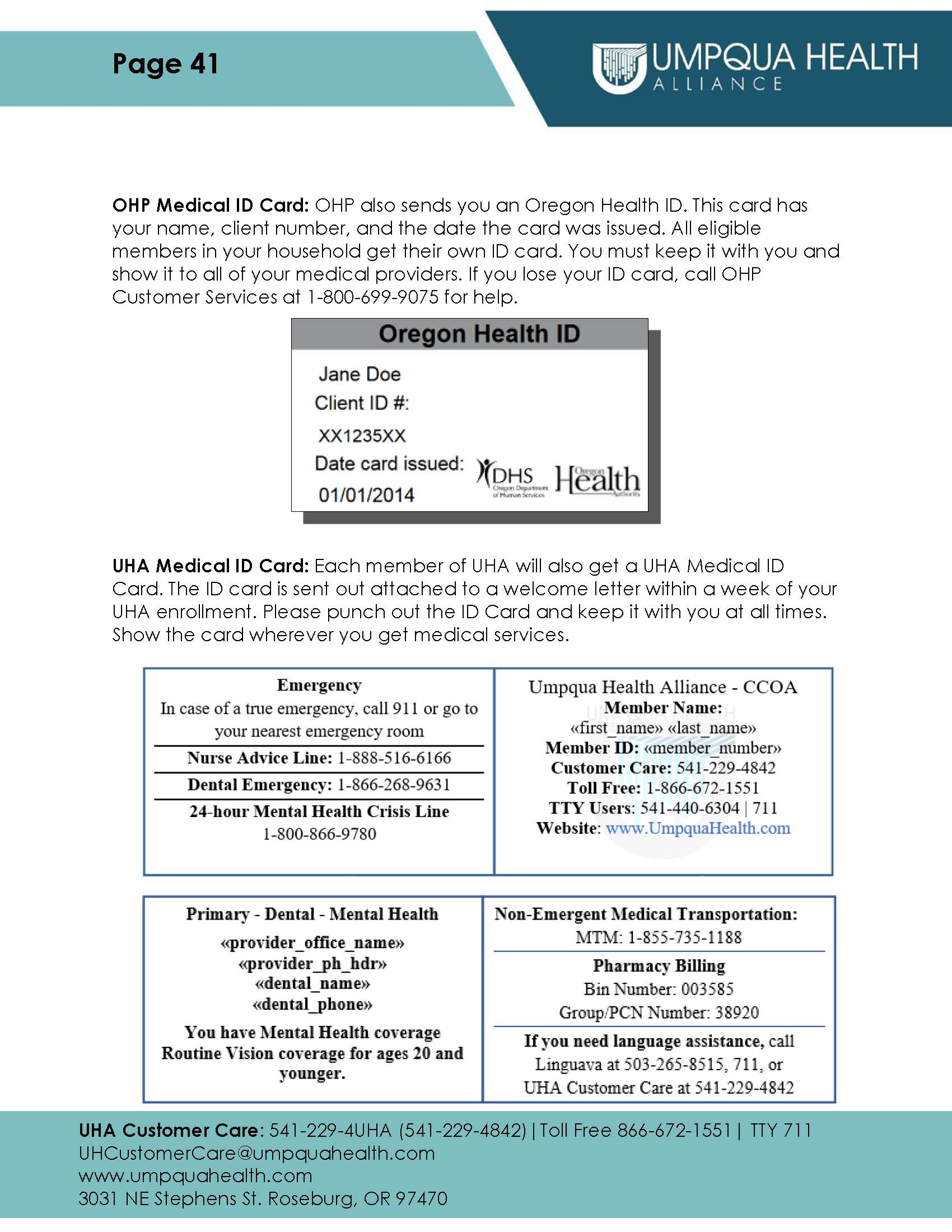 Member Handbook - Page 41