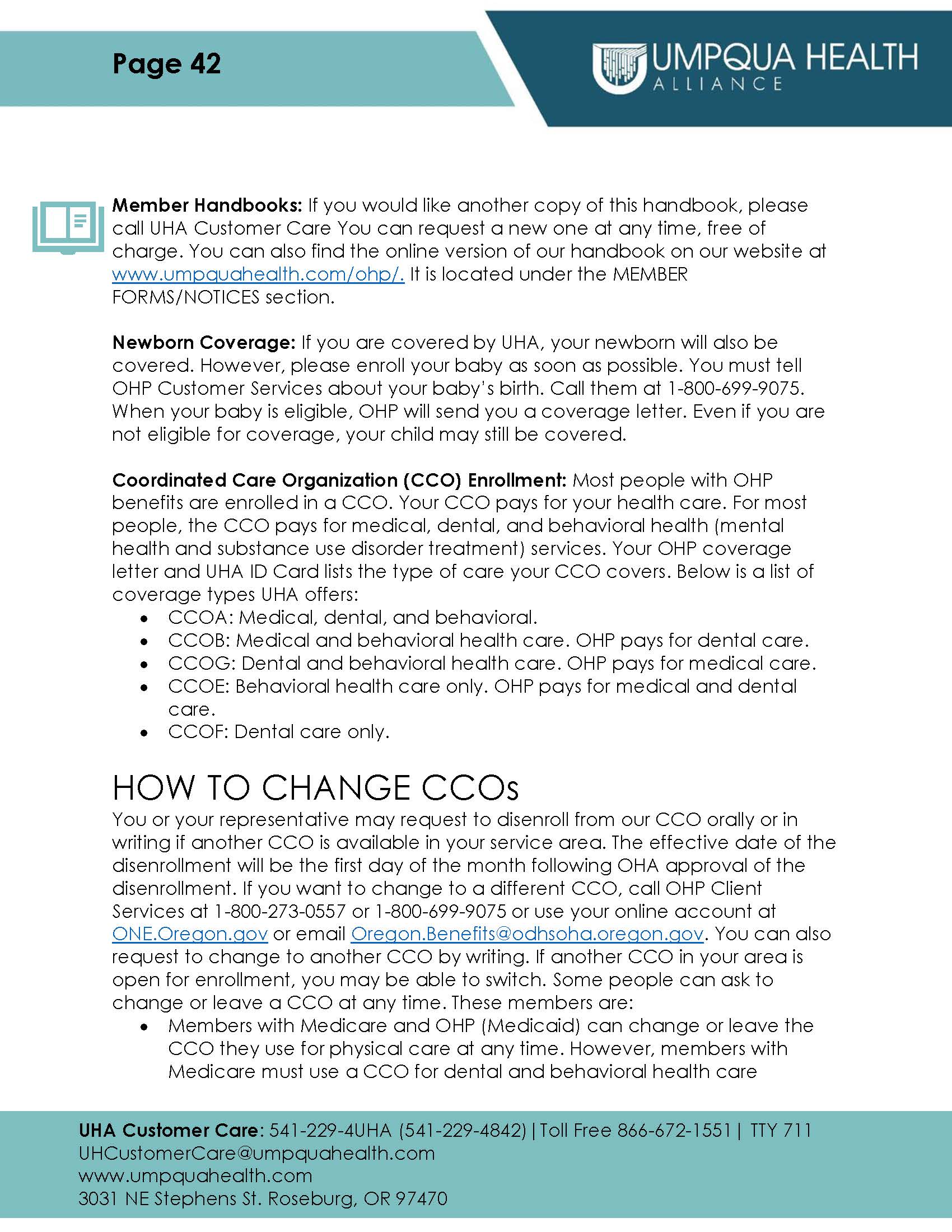 Member Handbook - Page 42
