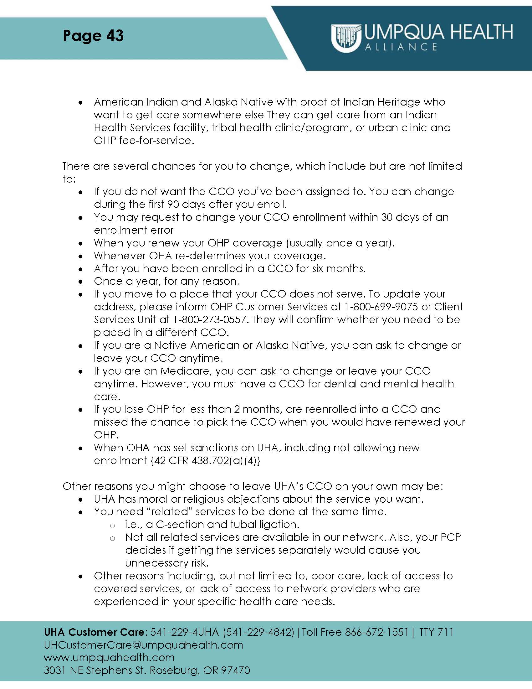 Member Handbook - Page 43