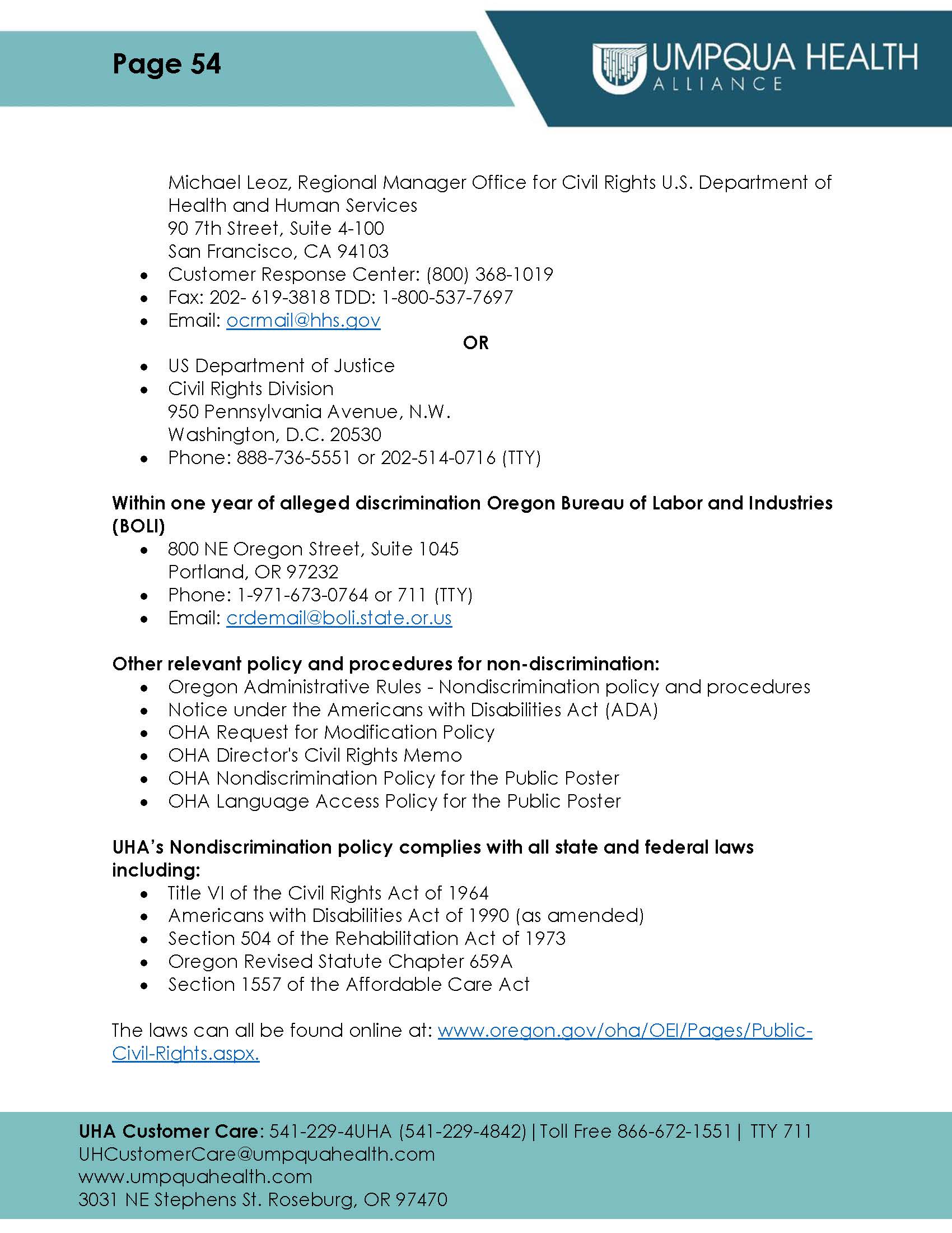 Member Handbook - Page 54