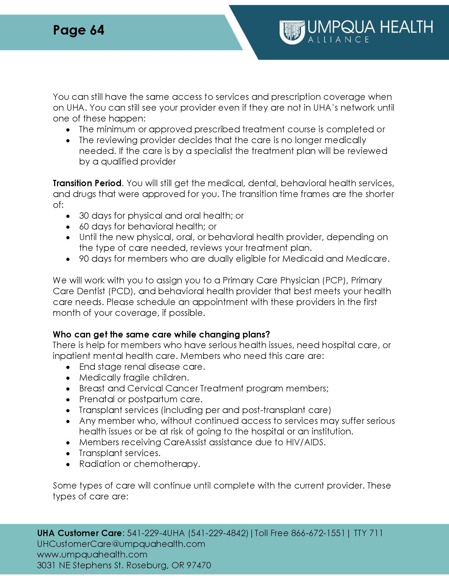 Member Handbook - Page 64