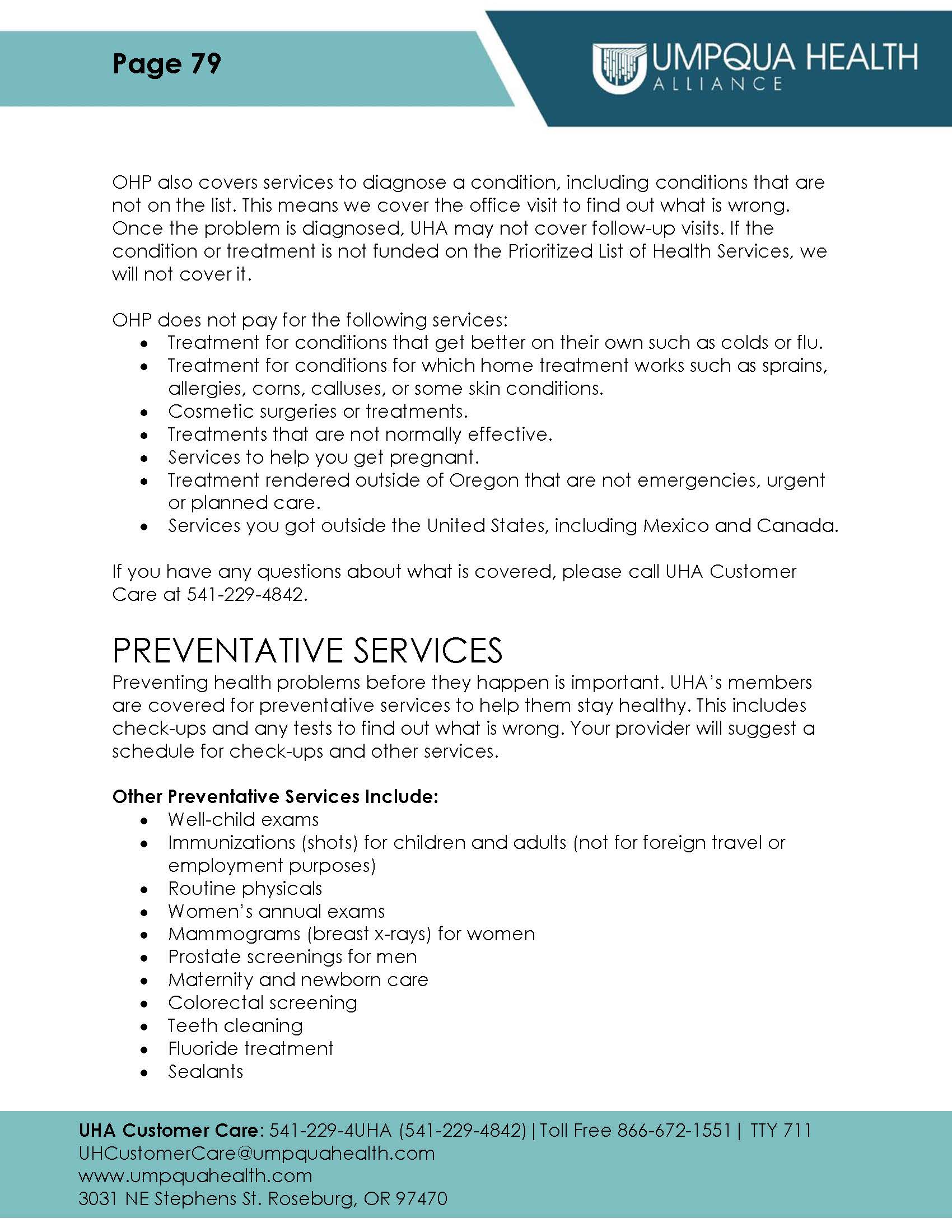 Member Handbook - Page 79