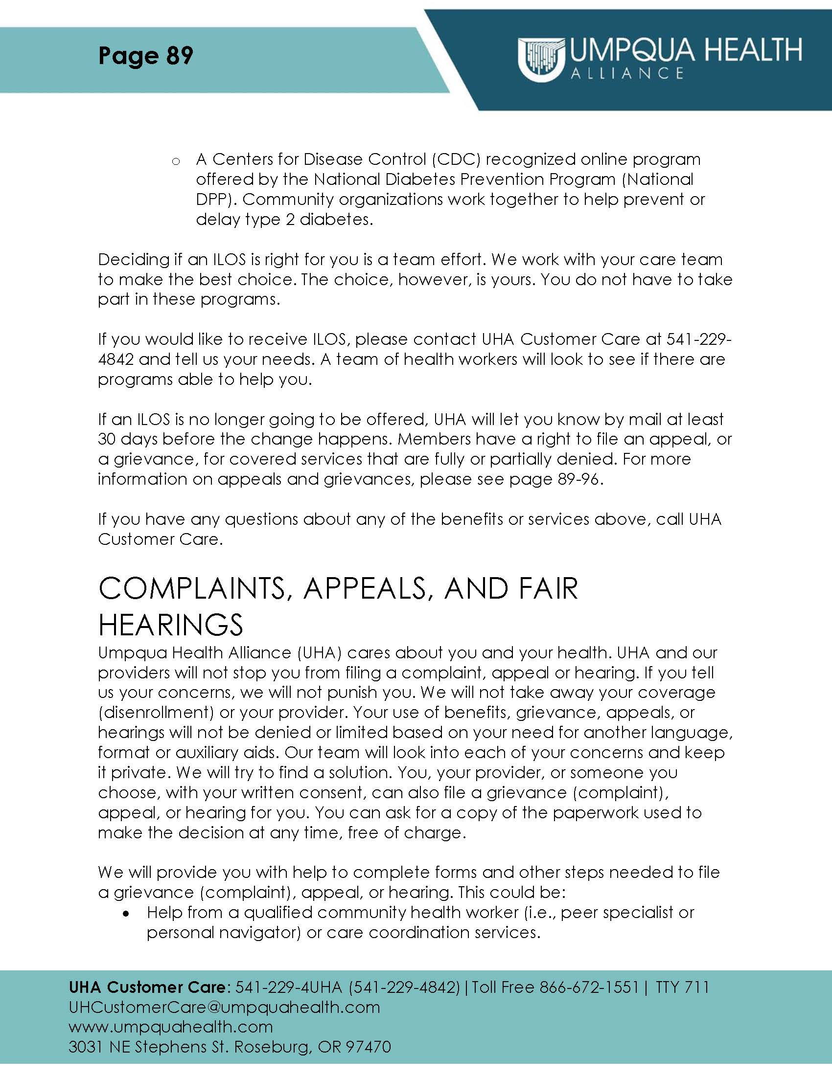 Member Handbook - Page 89