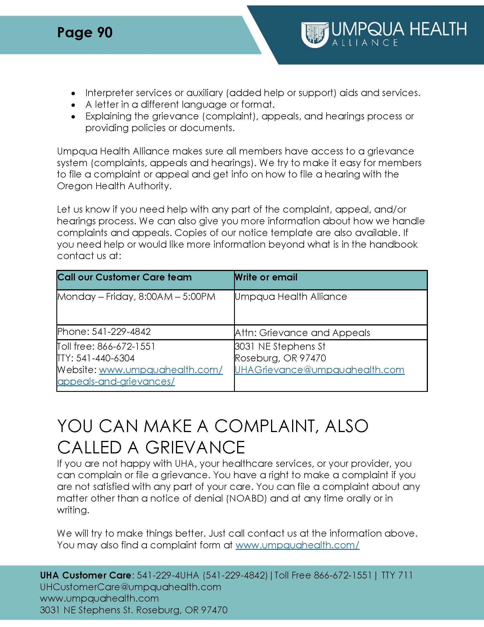 Member Handbook - Page 90