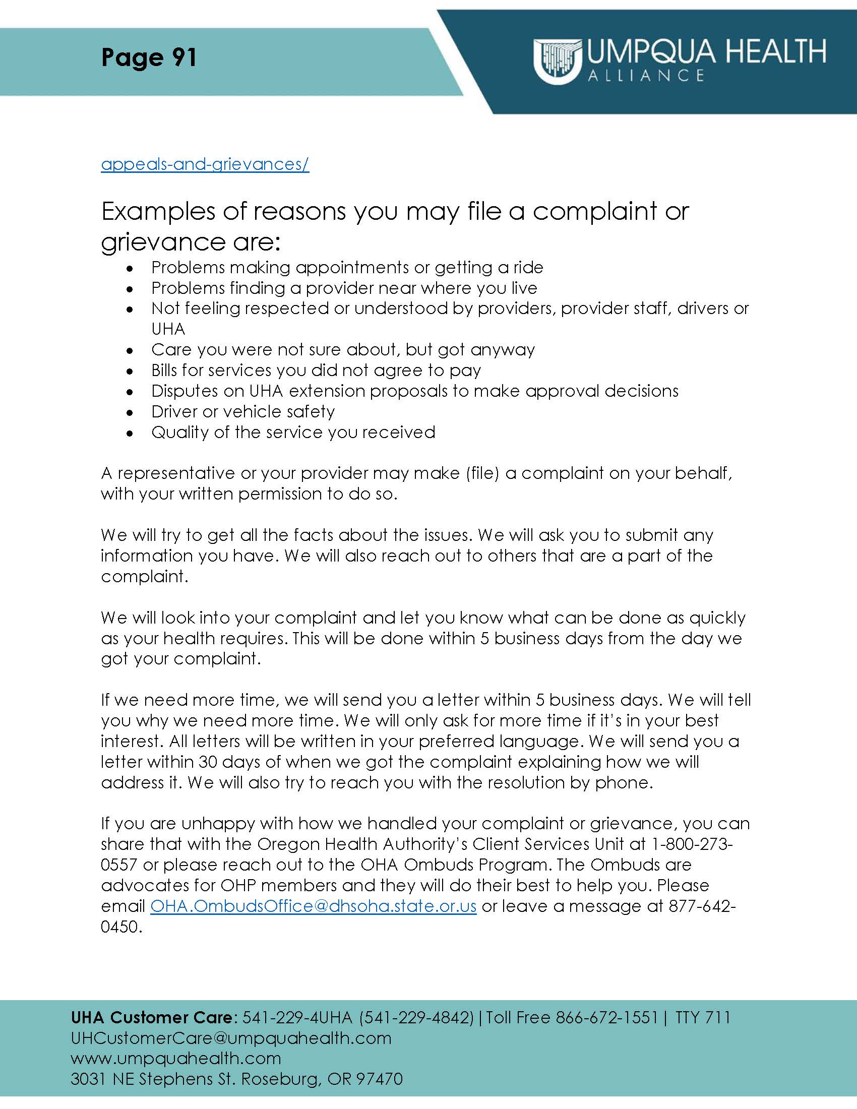 Member Handbook - Page 91