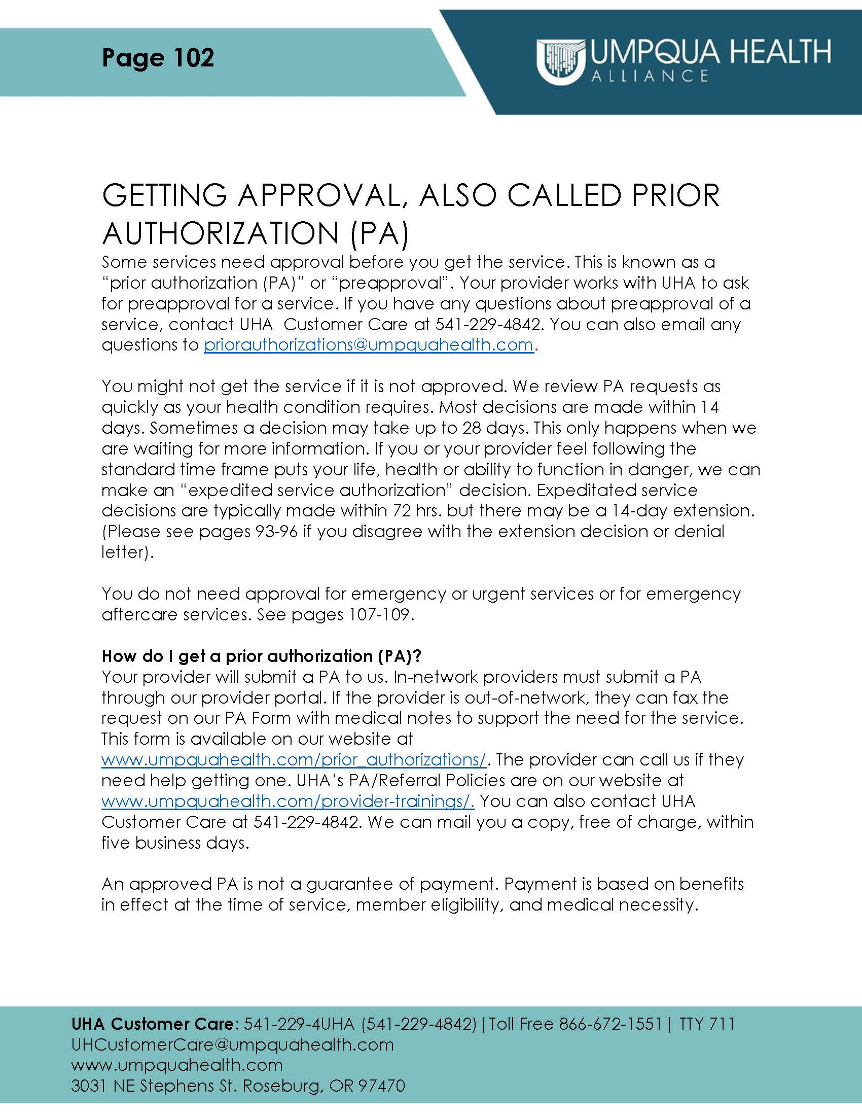 Member Handbook - Page 102