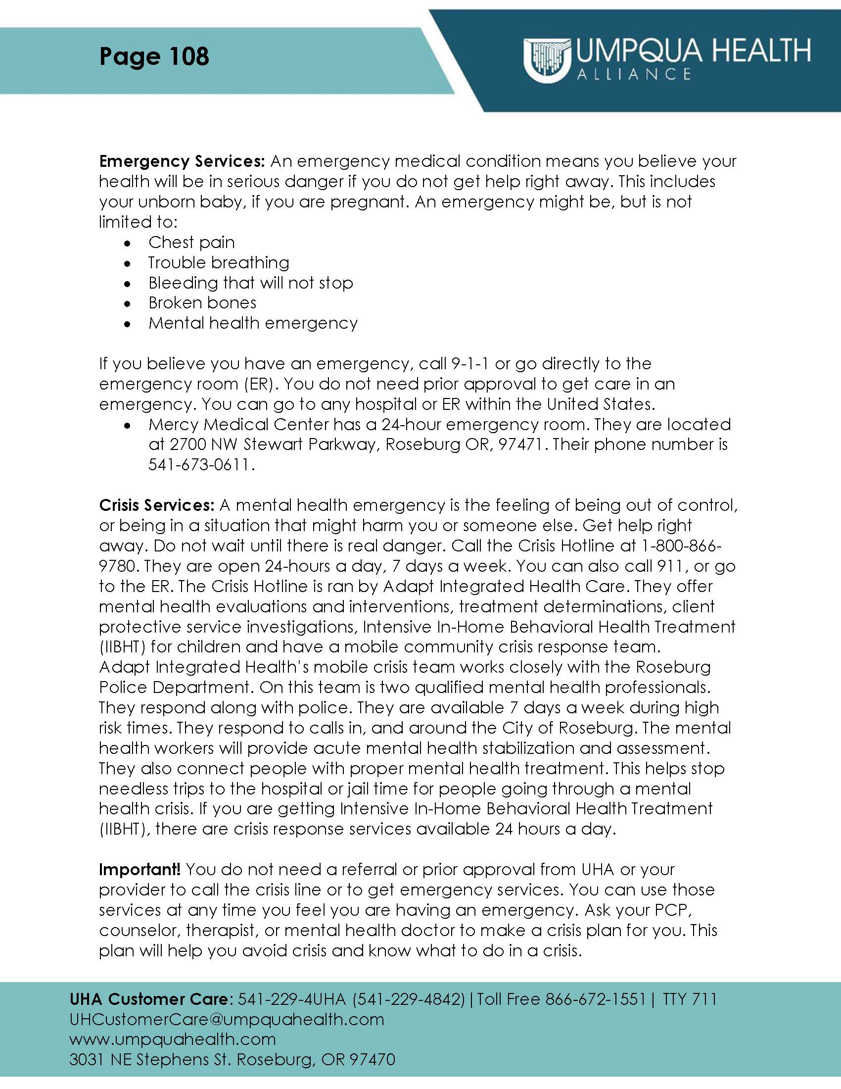 Member Handbook - Page 108