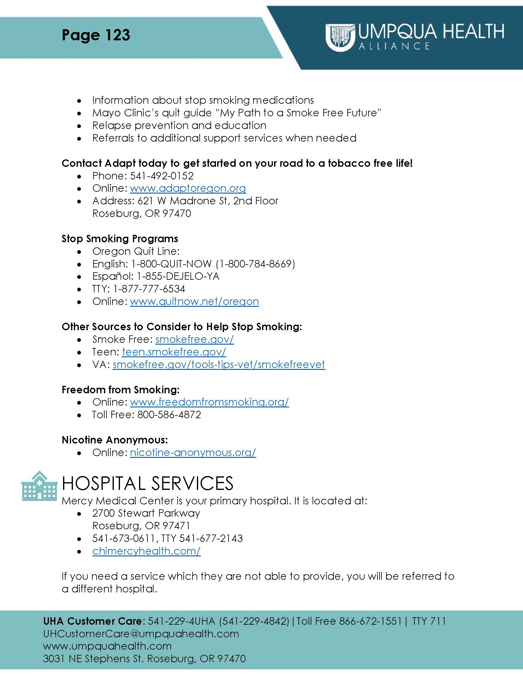 Member Handbook - Page 123