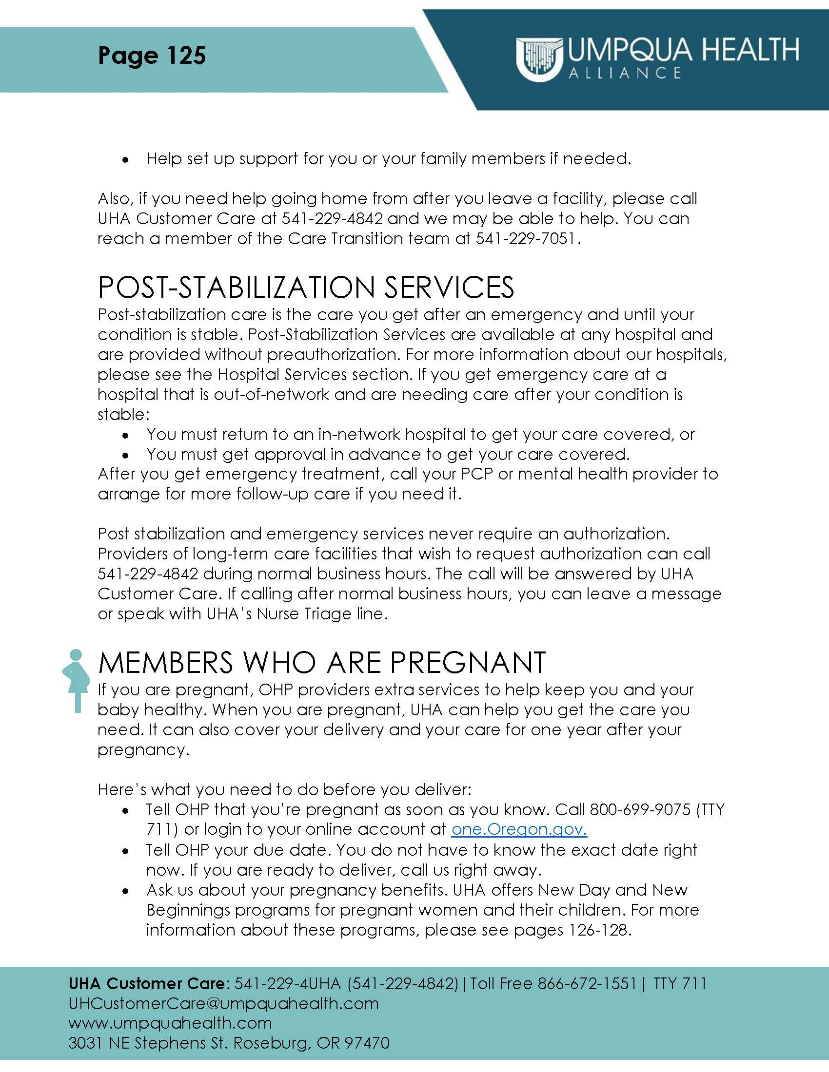 Member Handbook - Page 125