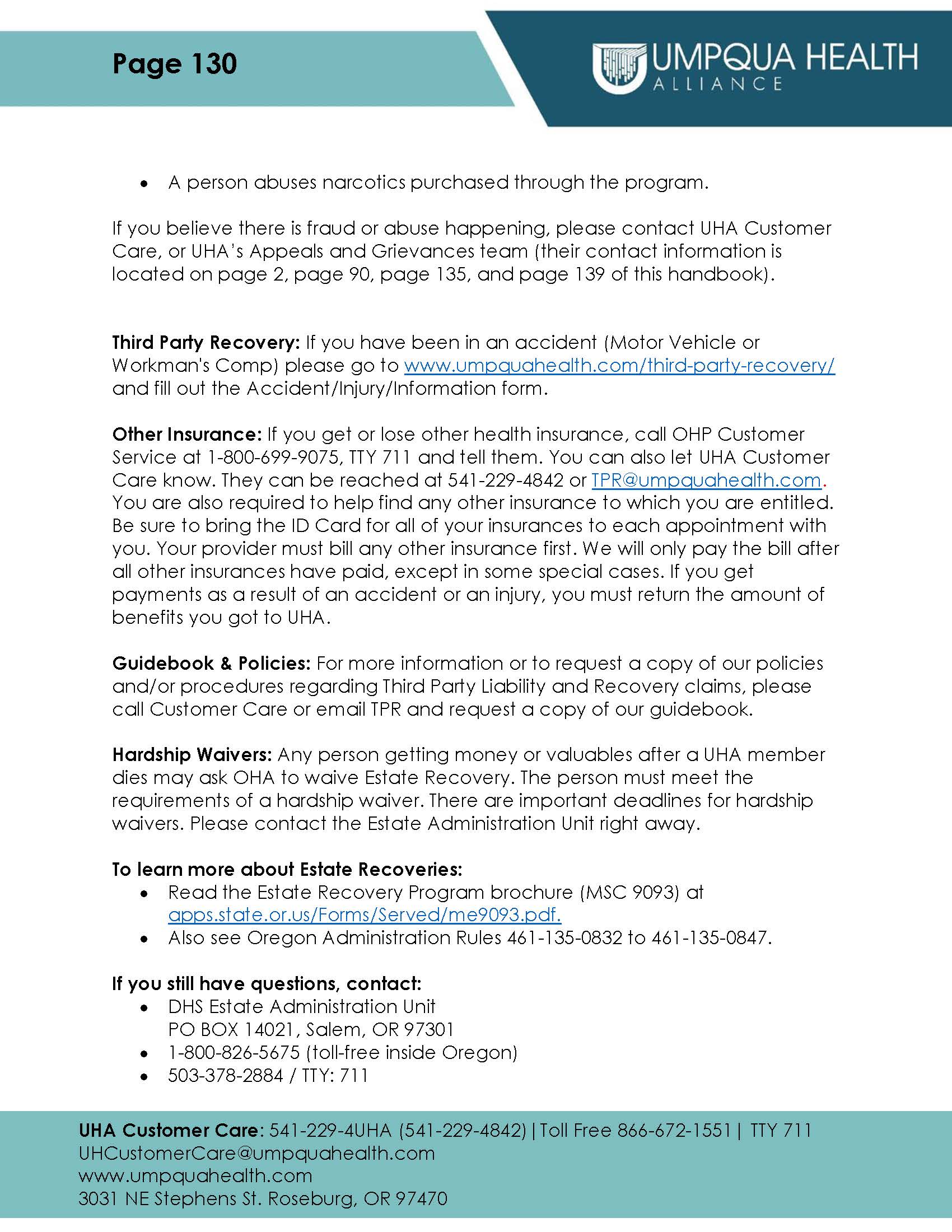 Member Handbook - Page 130